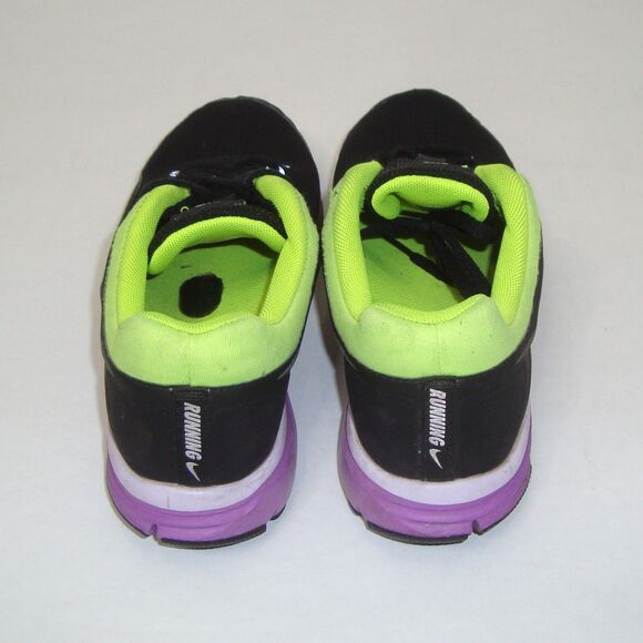 Nike Womens Lunarfly 4 Athletic Running Sneakers Lunarlon Purple Black - Picture 7 of 10
